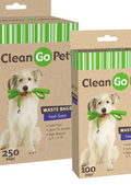 Clean Go scented dog waste bags front package