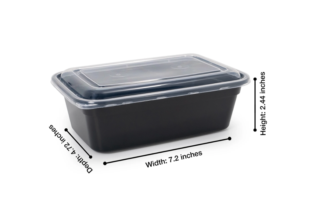 Five Mainstays food storage containers with five matching lids