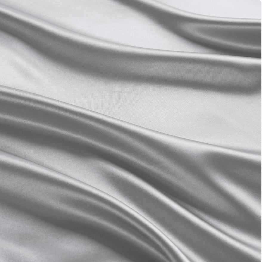 Mainstays Satin Body Pillowcase 20 x 52 inches –  Silver