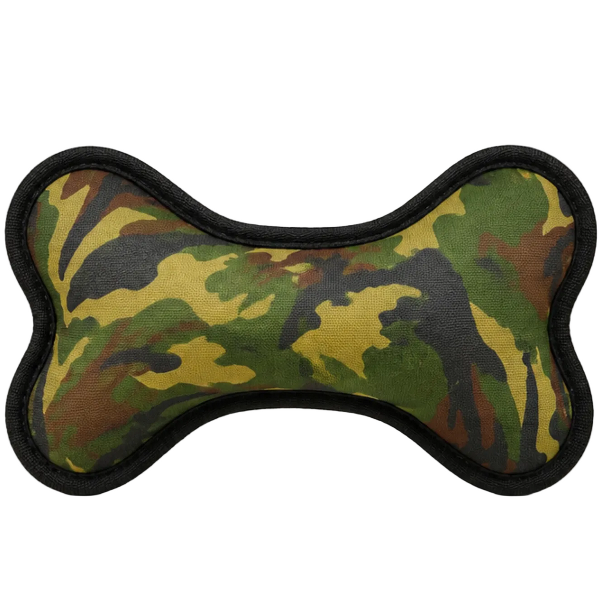 Zanies Toughstructable Bone Dog Toy – Large Green Camo