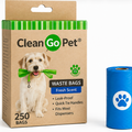 Dog waste bags for daily pet cleanup by Clean Go