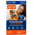 Hartz UltraGuard Dual Action Flea and Tick Topical for Small Dogs 5-14 lbs, 3 treatments