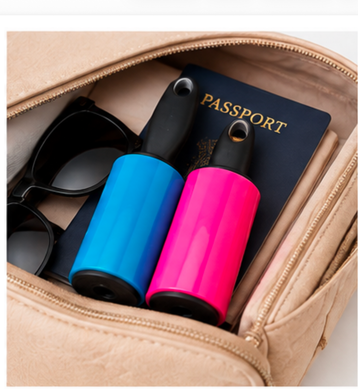 Mini Washable Lint Roller – Reusable Pet Hair & Lint Remover, Assorted Colors