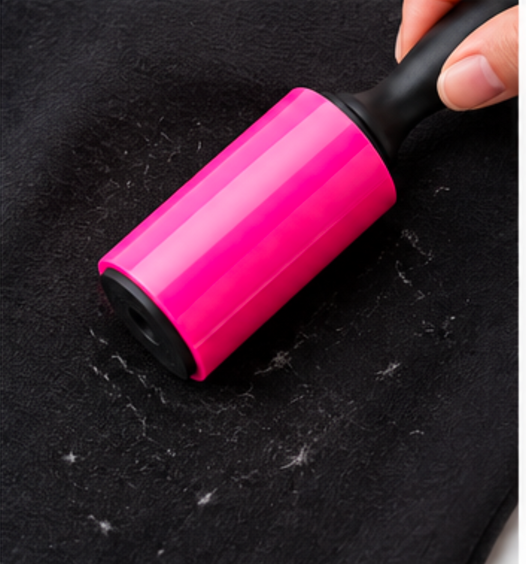 Mini Washable Lint Roller – Reusable Pet Hair & Lint Remover, Assorted Colors